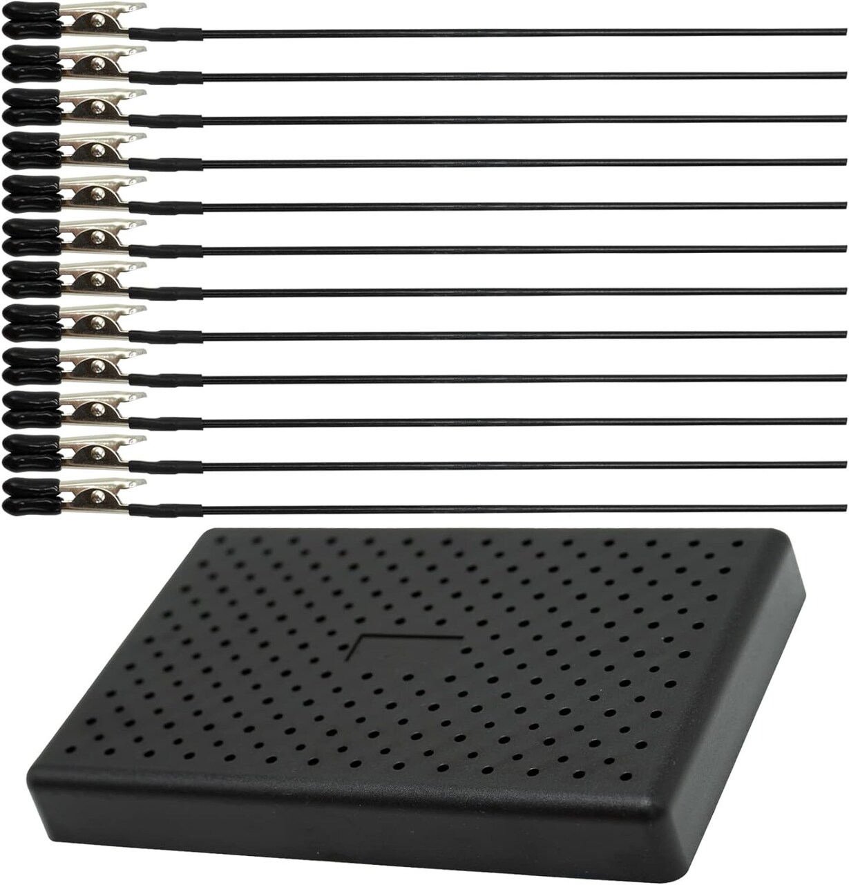 Painting Stand Base Holder and Alligator Clip Sticks Set for Airbrush Spray